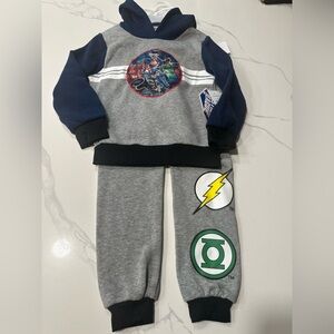 Justice League DC Toddler Set (Size 4) Retails For $45